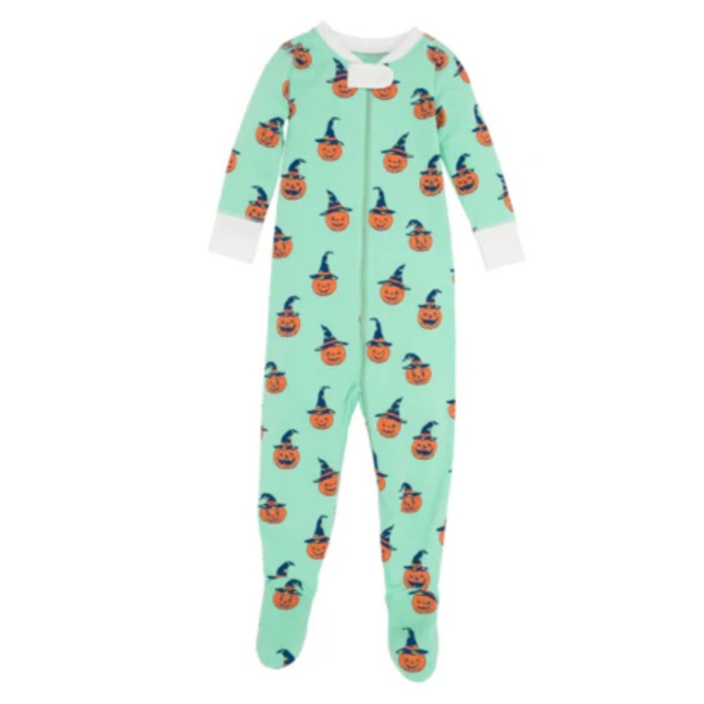 Beaufort bonnet company Knox night night footie pajamas Halloween 12-18M